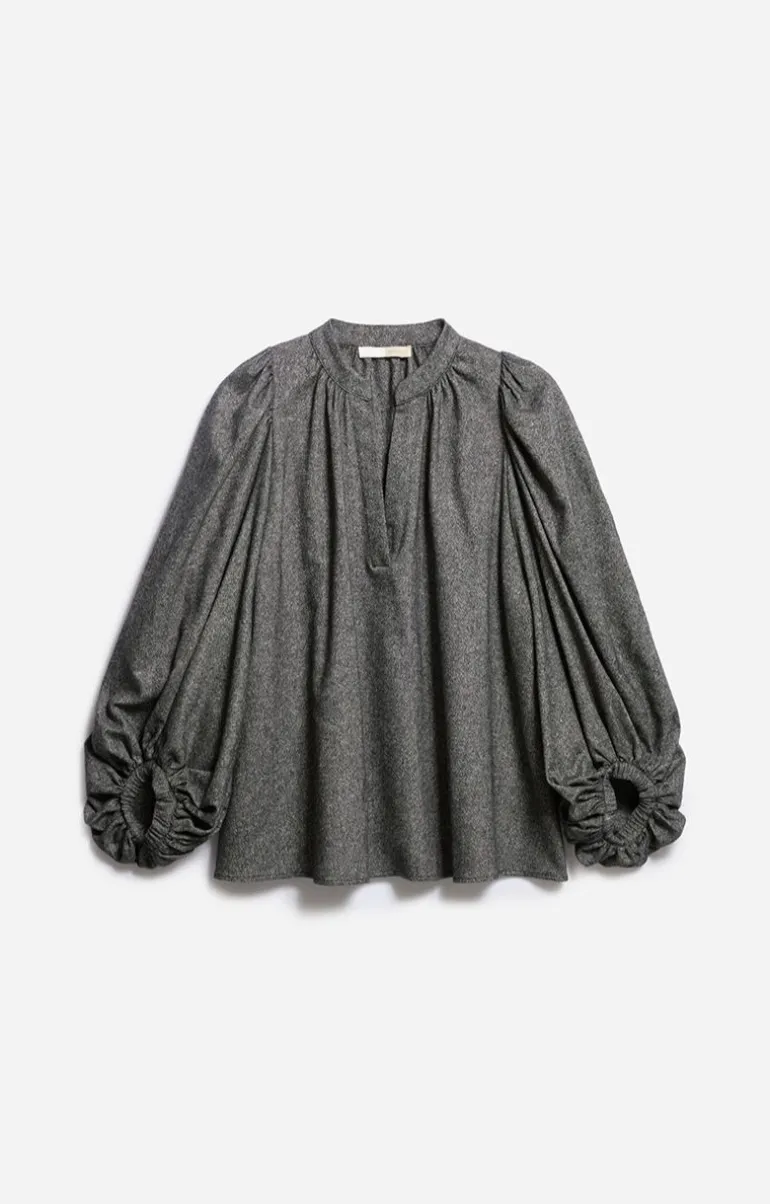 Vanessa Bruno Chemises & Tops^Blouse Bell En Laine & Soie