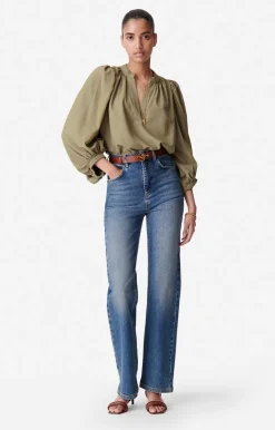 Vanessa Bruno Chemises & Tops^Blouse Bell En Viscose Mélangée