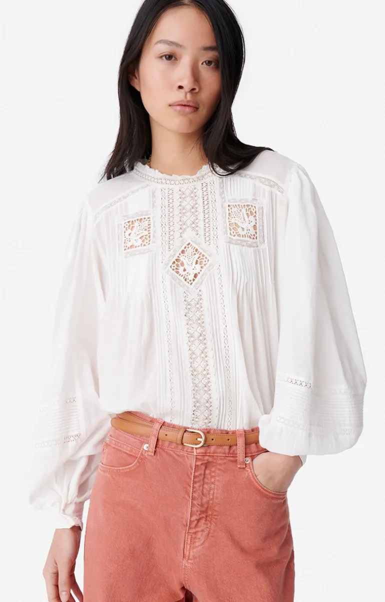 Vanessa Bruno Chemises & Tops^Blouse Calin En Viscose et Coton