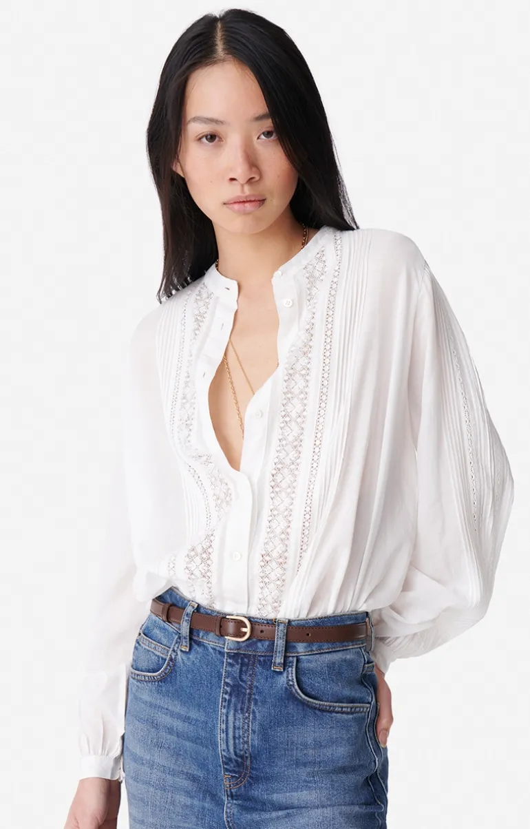 Vanessa Bruno Chemises & Tops^Blouse Coco En Viscose et Coton