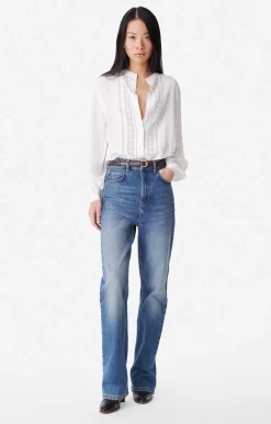 Vanessa Bruno Chemises & Tops^Blouse Coco En Viscose et Coton
