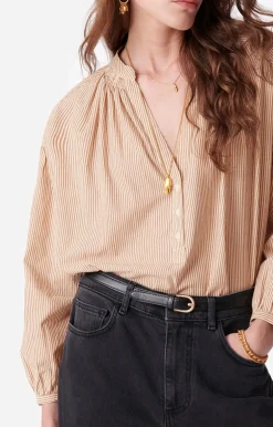 Vanessa Bruno Chemises & Tops^Blouse Nipoa En 100% Coton