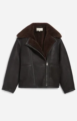Vanessa Bruno Manteaux & Vestes^Blouson Boris 100% Cuir D'Agneau