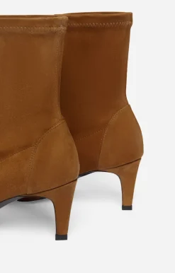 Vanessa Bruno Chaussures^Bottines en Chu00e8vre Velours u00e0 talons de 60mm