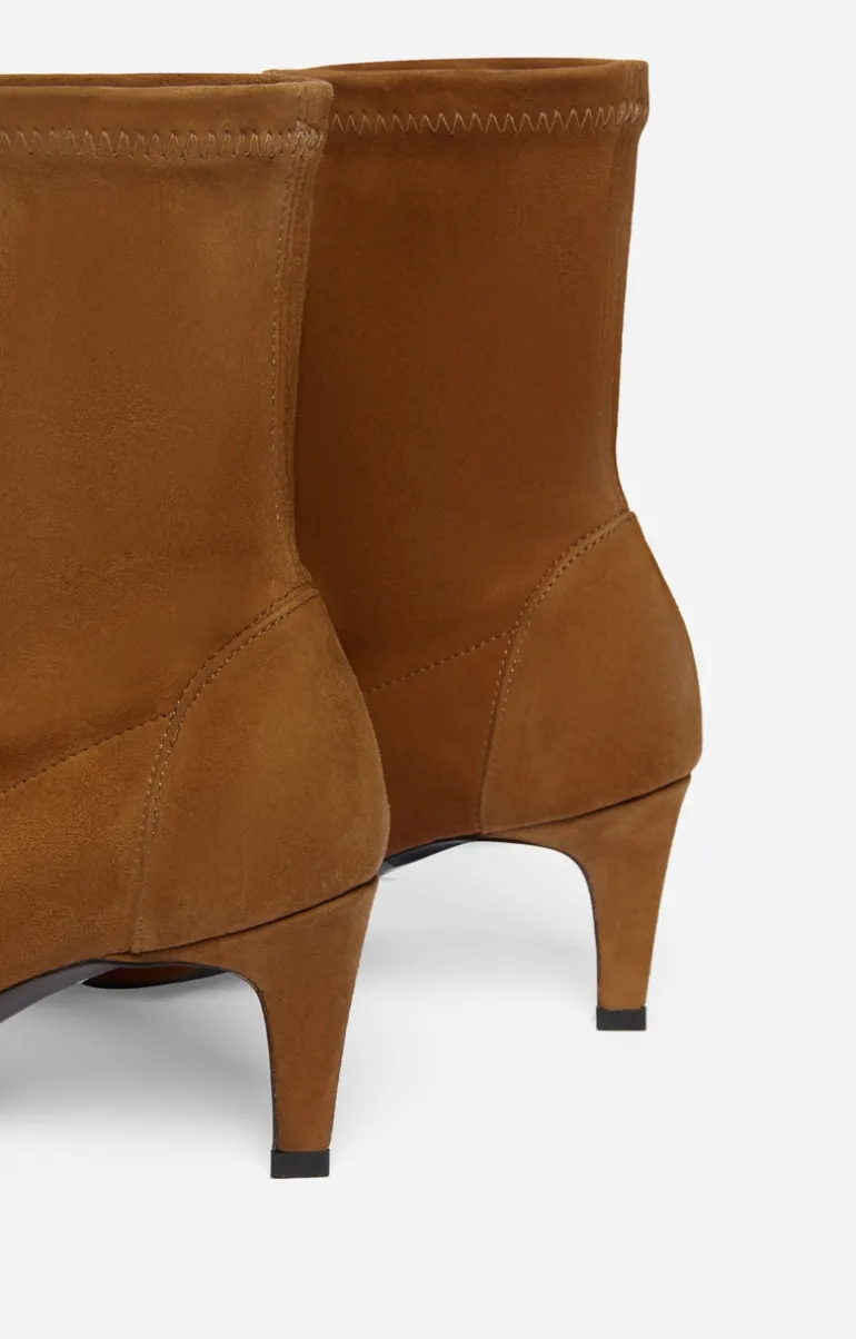 Vanessa Bruno Chaussures^Bottines en Chu00e8vre Velours u00e0 talons de 60mm
