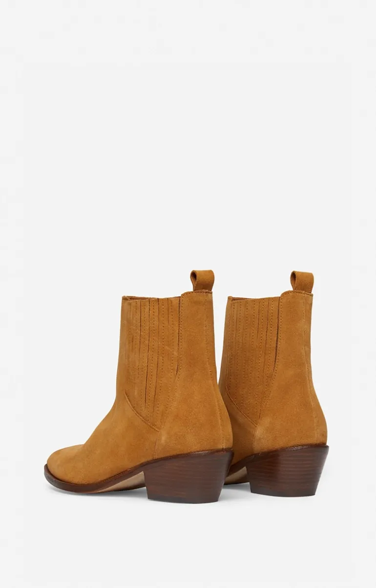 Vanessa Bruno Chaussures^Bottines Santiags En Suu00e8de u00c0 talons de 45mm