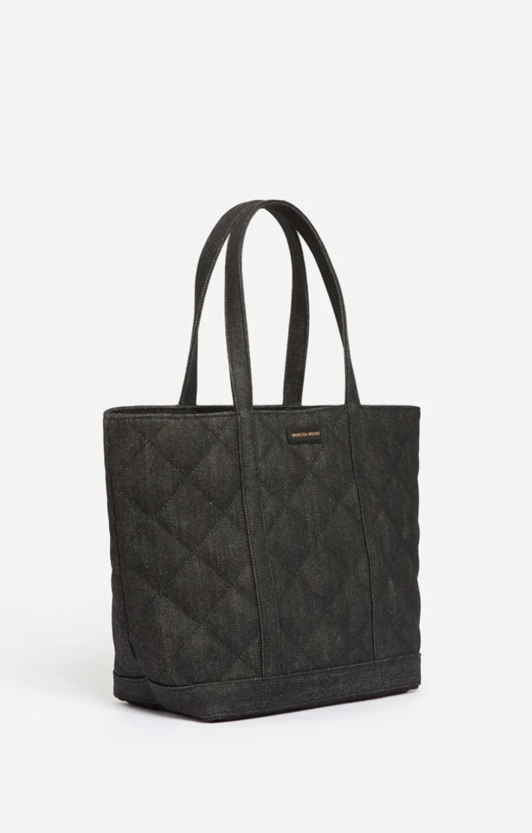 Vanessa Bruno Cabas Matelassés^Cabas M En Coton Matelassé Porté Main