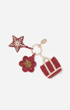 Vanessa Bruno Charms & Porte-clés^Charm Etoile En Coton Mélangé