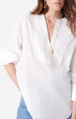 Vanessa Bruno Chemises & Tops^Chemise Danny En coton mélangé