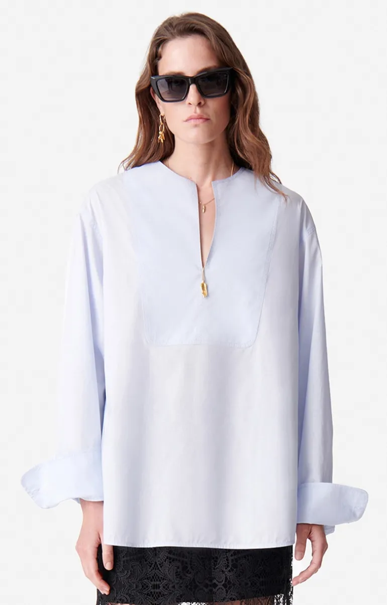 Vanessa Bruno Chemises & Tops^Chemise Danny En coton mélangé