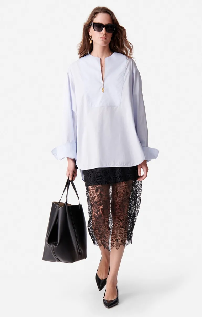 Vanessa Bruno Chemises & Tops^Chemise Danny En coton mélangé