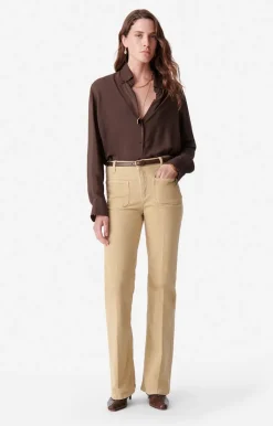 Vanessa Bruno Chemises & Tops^Chemise Druyat En Soie Mélangée