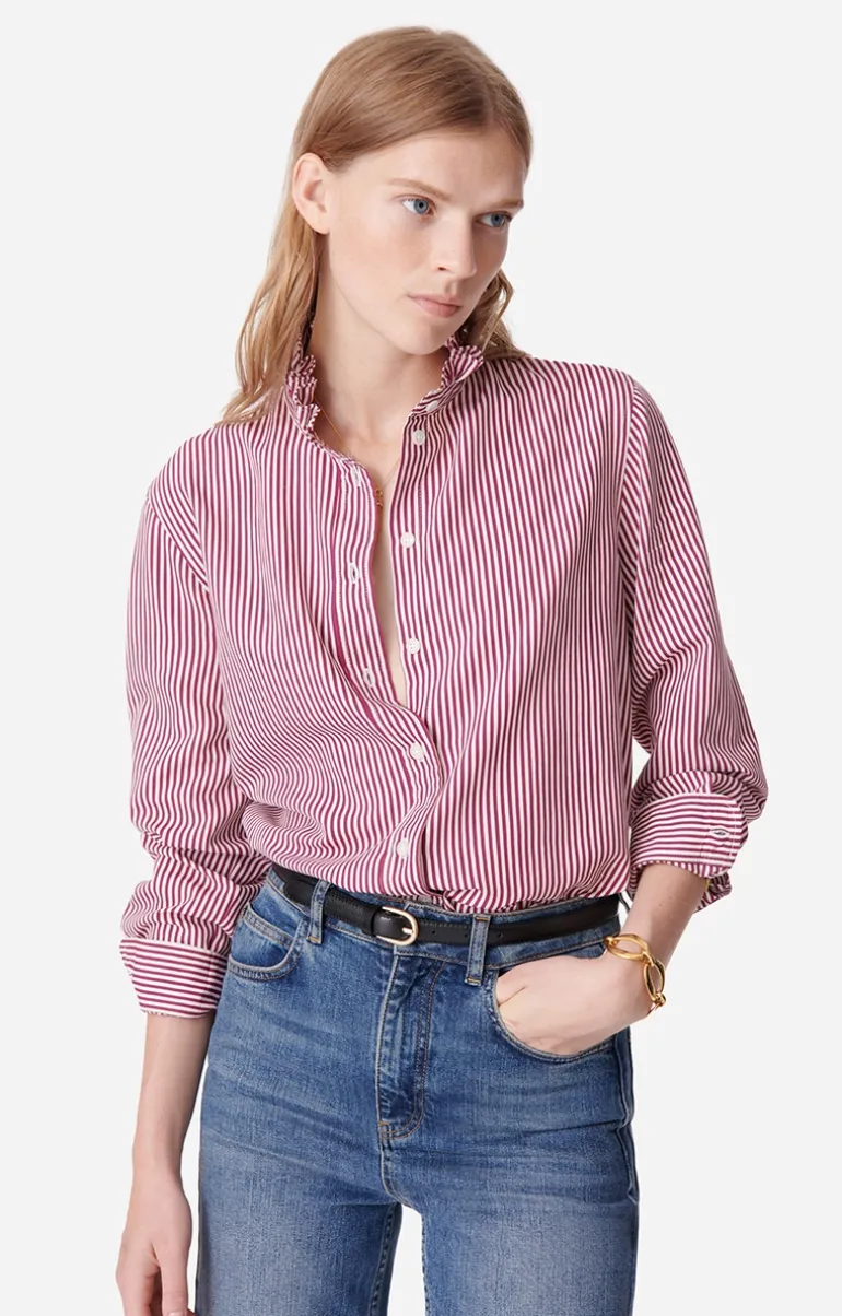 Vanessa Bruno Chemises & Tops^Chemise Sidney En Viscose Mélangée