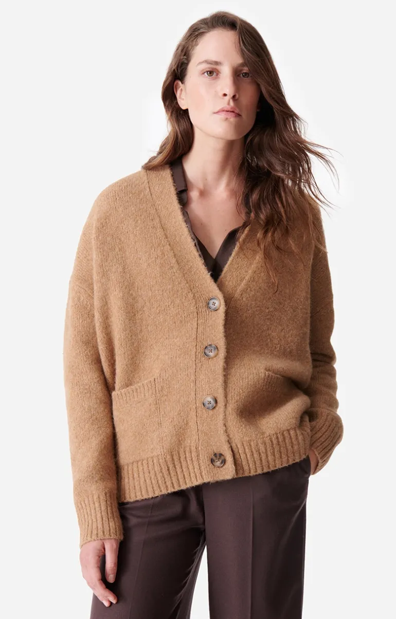 Vanessa Bruno Pulls & Gilets^Gilet Bagatelle En Laine, Alpaga & Yack