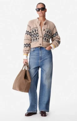 Vanessa Bruno Pulls & Gilets^Gilet Damas En Laine Mélangée