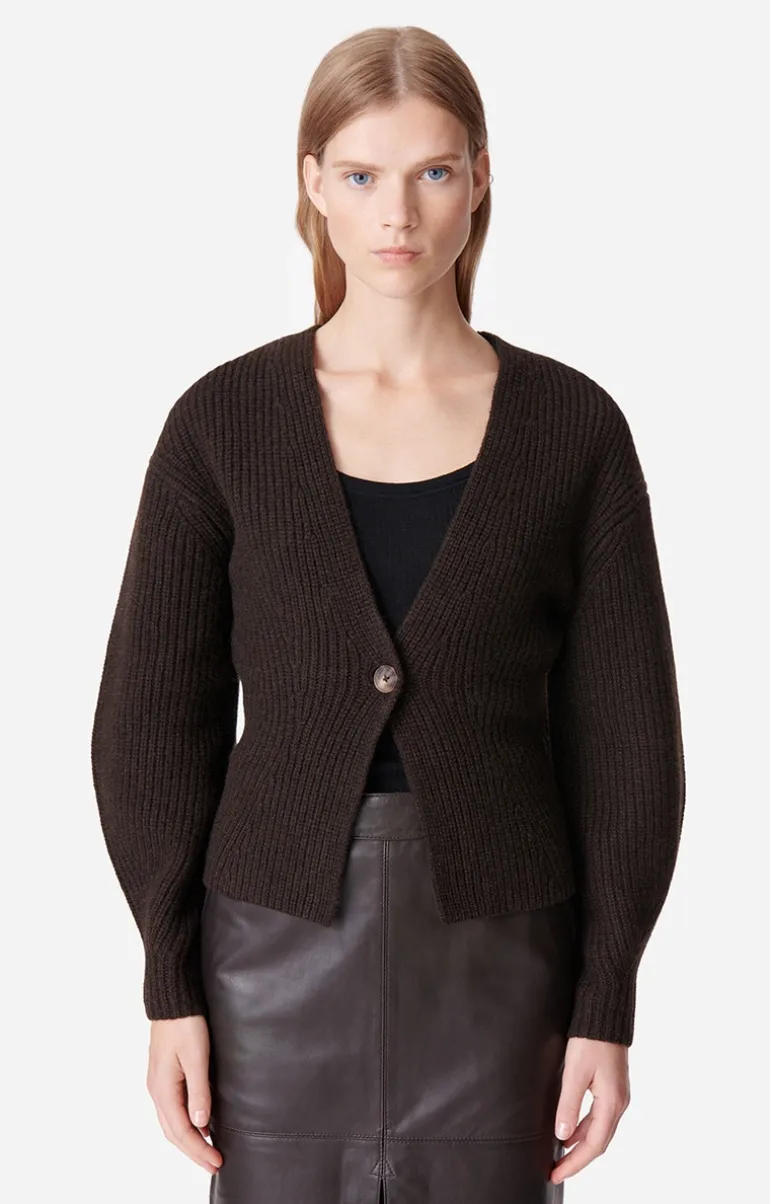 Vanessa Bruno Pulls & Gilets^Gilet Deloris En Laine & Yack