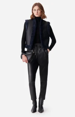 Vanessa Bruno Pulls & Gilets^Gilet Sans Manches Daman En Polyester Mélangé
