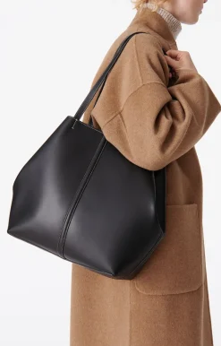 Vanessa Bruno Sacs Porté Épaule^Grand Cabas Daily En Cuir En Cuir De Vachette