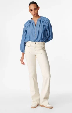 Vanessa Bruno Denim^Jean Bootcut Nano En Coton Mélangé