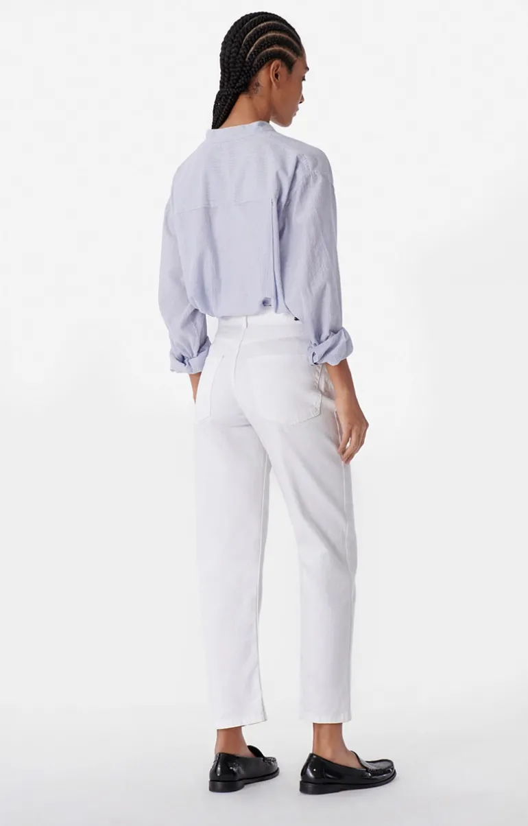 Vanessa Bruno Denim^Jean Crop Timael En Coton Mélangé