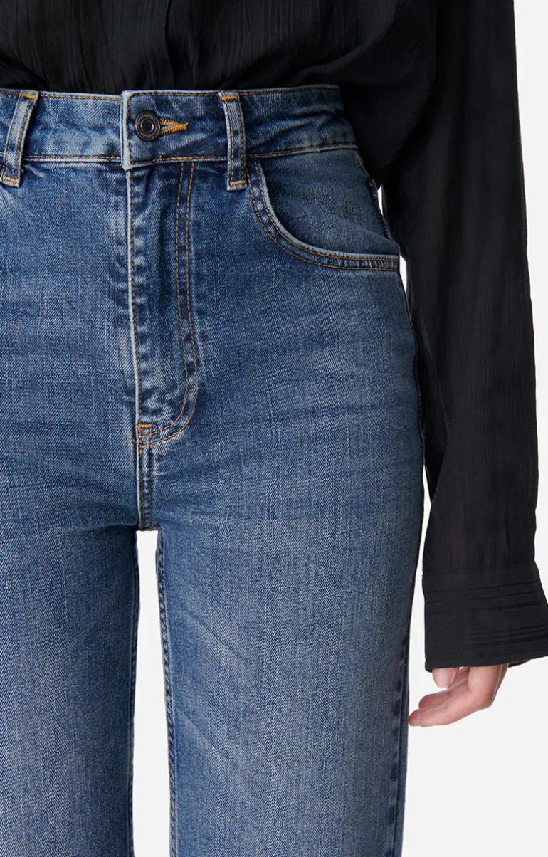 Vanessa Bruno Denim^Jean Cropped Og En Coton