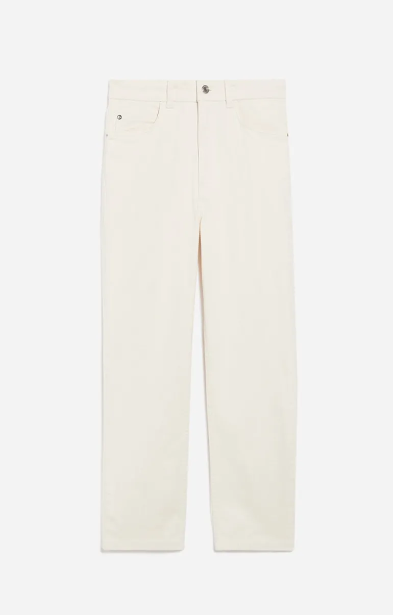 Vanessa Bruno Denim^Jean Cropped Og En Coton