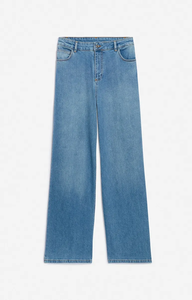 Vanessa Bruno Denim^Jean Droit Tybalt En coton mélangé