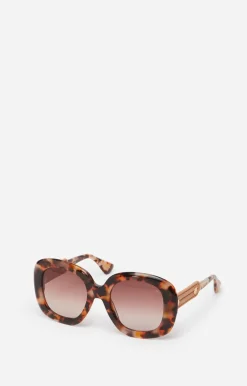 Vanessa Bruno Les Solaires^Lunettes de Soleil Raphia Acétate et Raphia