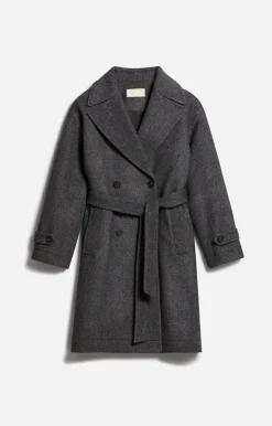 Vanessa Bruno Manteaux & Vestes^Manteau Cecil En Laine Mélangée