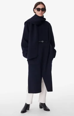Vanessa Bruno Manteaux & Vestes^Manteau Valeran En Laine Mélangée