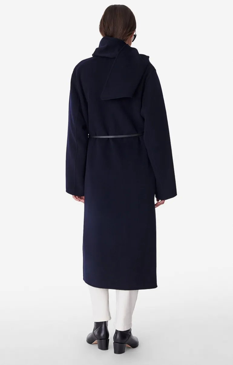 Vanessa Bruno Manteaux & Vestes^Manteau Valeran En Laine Mélangée