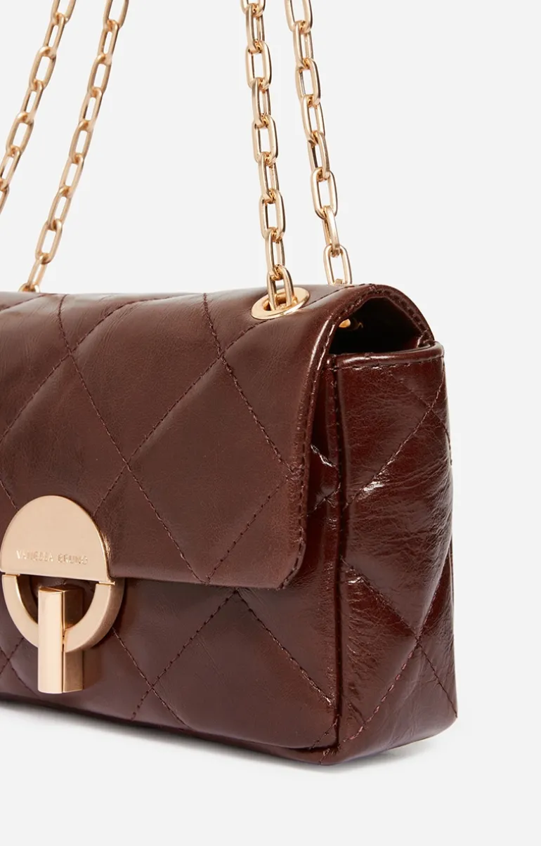 Vanessa Bruno Sacs à Bandoulière^Moyen Sac Moon en Cuir Made In Italie