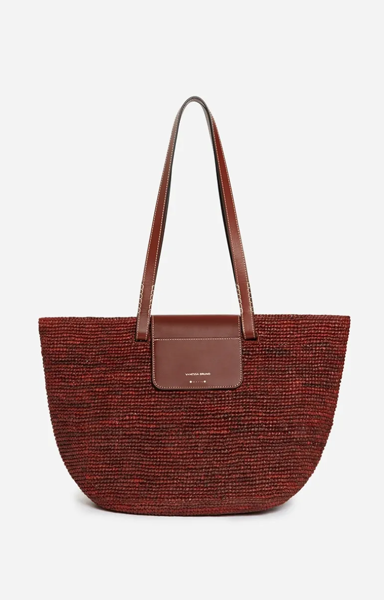 Vanessa Bruno Sacs Porté Épaule|Paniers^Panier En Raphia Made In Madagascar