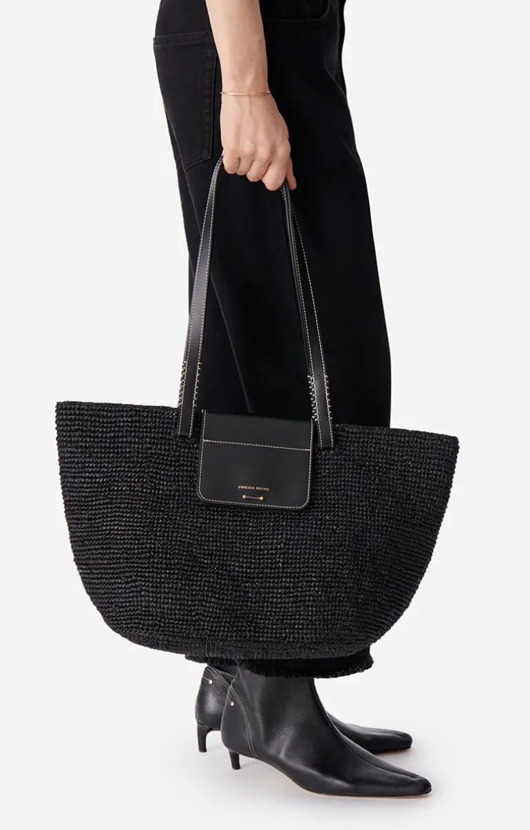 Vanessa Bruno Sacs Porté Épaule|Paniers^Panier En Raphia Made In Madagascar