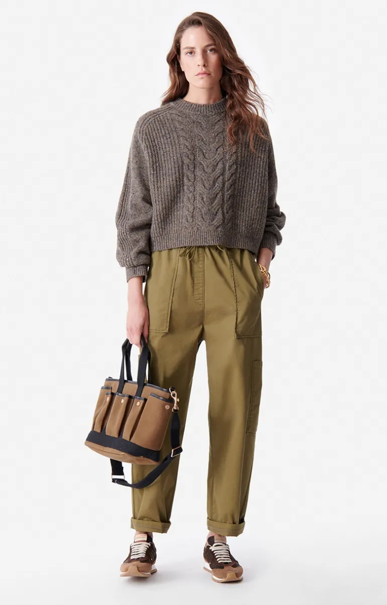 Vanessa Bruno Pantalons^Pantalon Cailo En Coton Mélangé