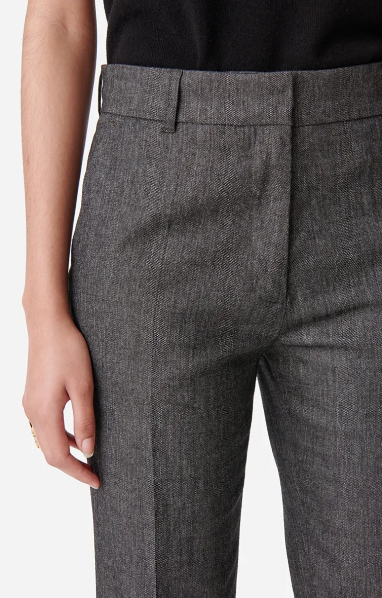 Vanessa Bruno Pantalons^Pantalon Dandy En Laine & Viscose
