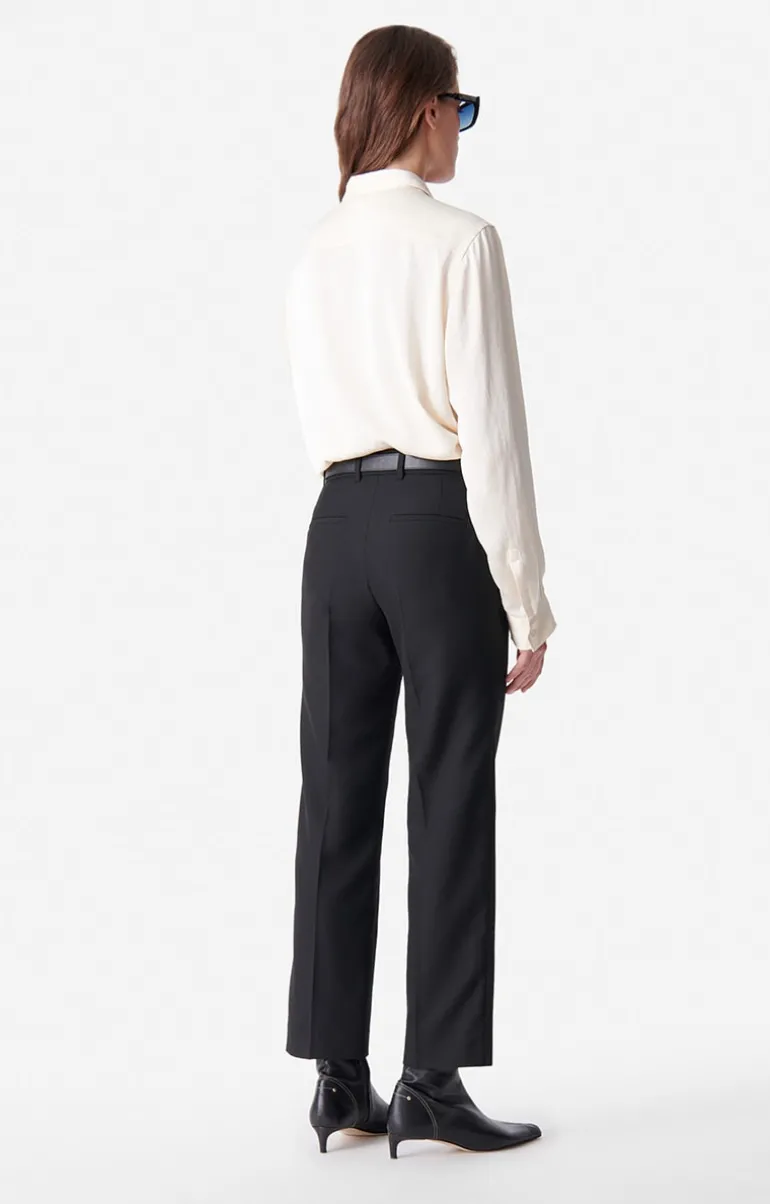 Vanessa Bruno Pantalons^Pantalon Dandy En Viscose Mélangée