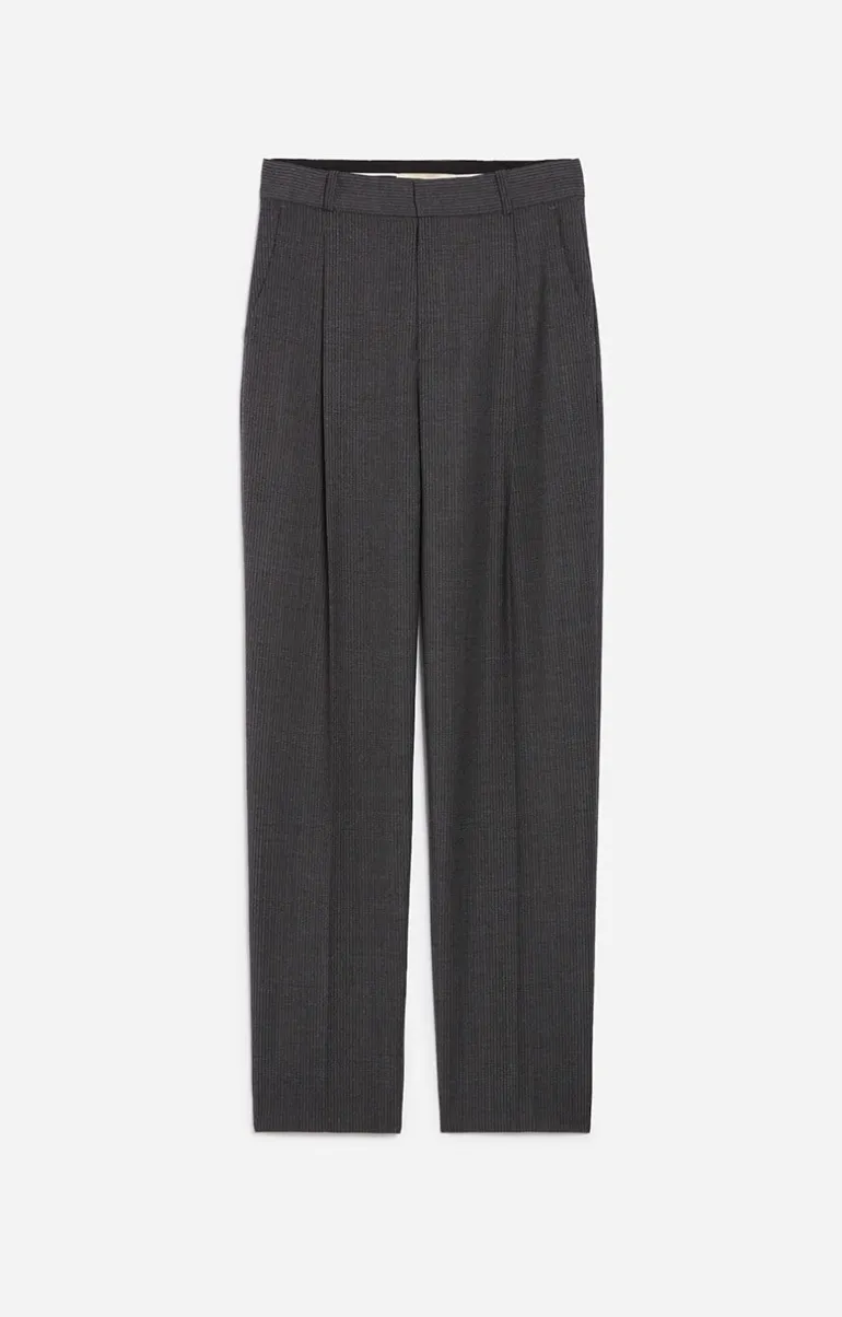 Vanessa Bruno Pantalons^Pantalon Dude En Laine Mélangée