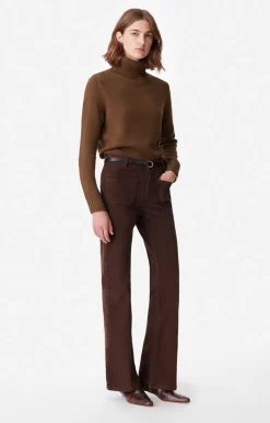 Vanessa Bruno Pantalons^Pantalon Flare Dompay En Coton Mélangé