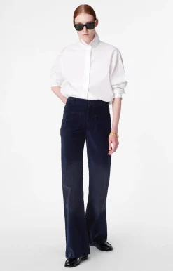 Vanessa Bruno Pantalons^Pantalon Flare Dompay En Velours Cu00f4telé