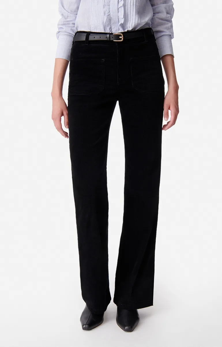 Vanessa Bruno Pantalons^Pantalon Flare Dompay En Velours Cu00f4telé