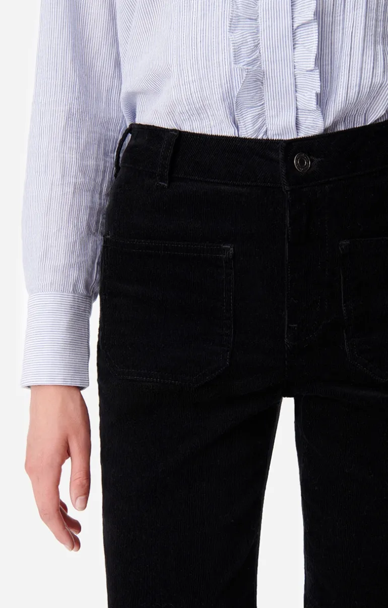 Vanessa Bruno Pantalons^Pantalon Flare Dompay En Velours Cu00f4telé