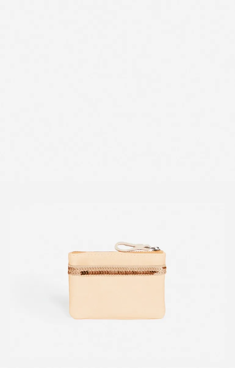 Vanessa Bruno Trousses & Pochettes^Petit Porte-Monnaie En Toile & Sequins