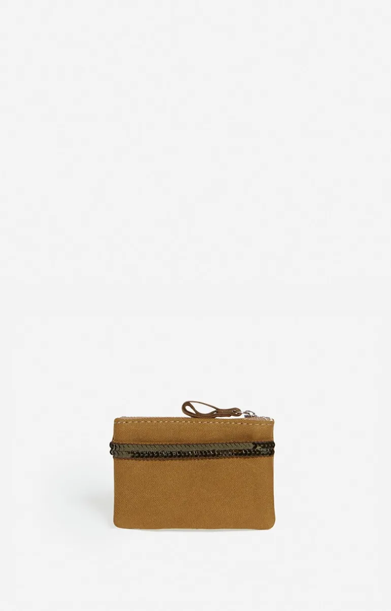 Vanessa Bruno Trousses & Pochettes^Petit Porte-Monnaie En Toile & Sequins