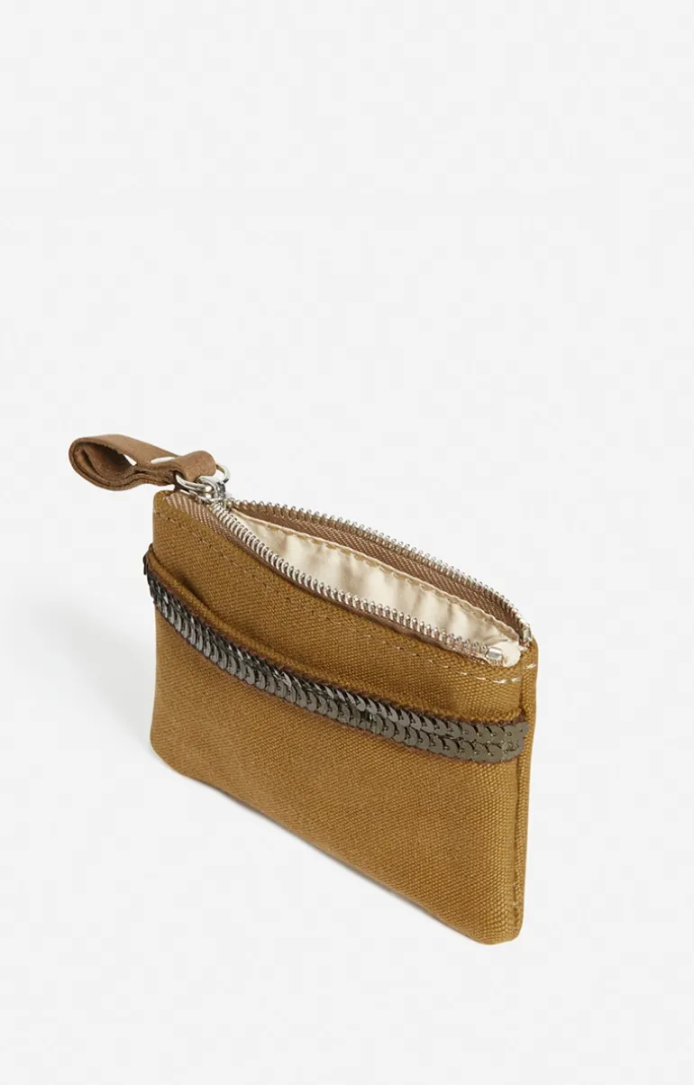 Vanessa Bruno Trousses & Pochettes^Petit Porte-Monnaie En Toile & Sequins