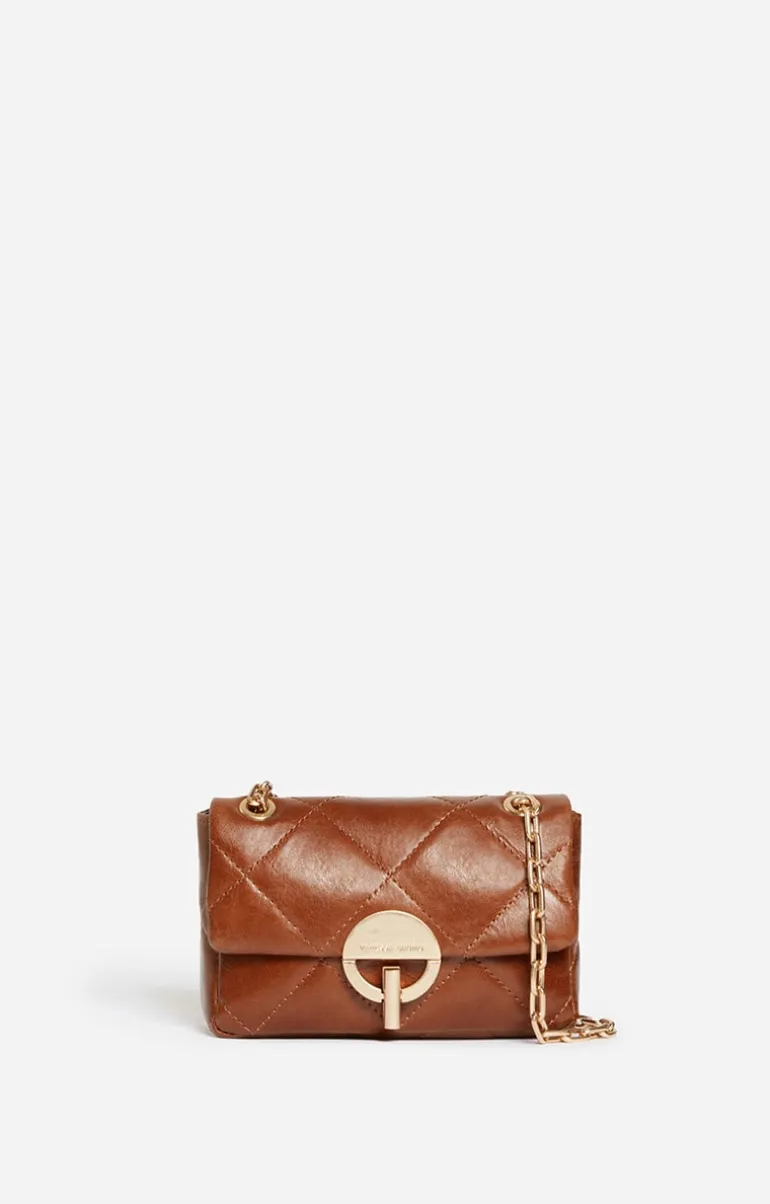 Vanessa Bruno Sacs à Bandoulière^Petit Sac Moon En Cuir Made In Italy