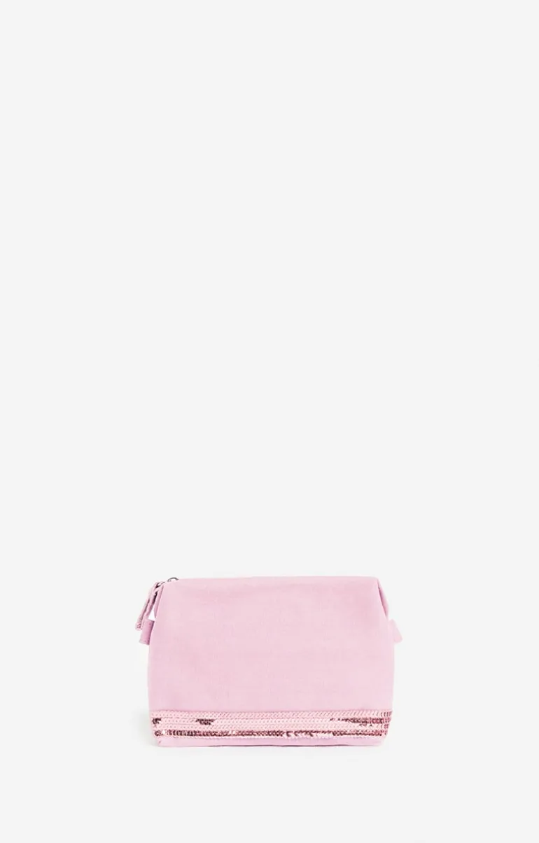 Vanessa Bruno Trousses & Pochettes^Petite Trousse Zipée En Toile & Sequins