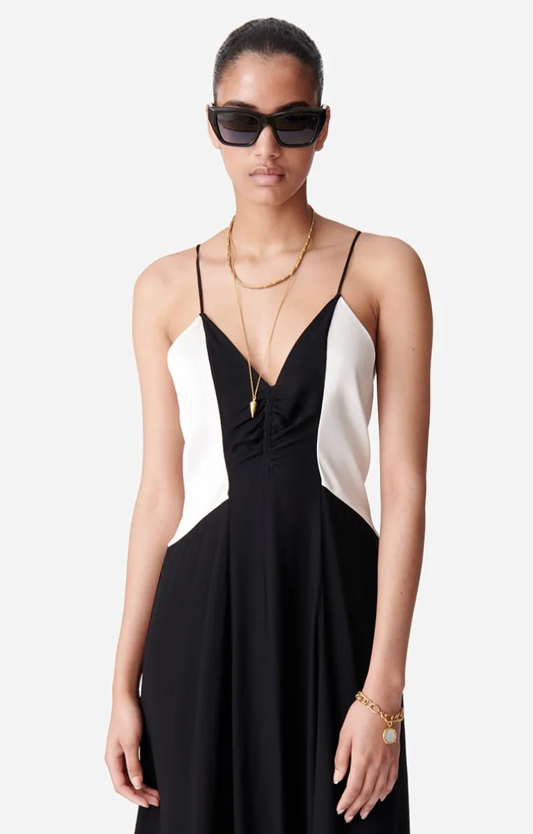 Vanessa Bruno Robes & Combinaisons^Robe Dragée En Viscose Mélangée