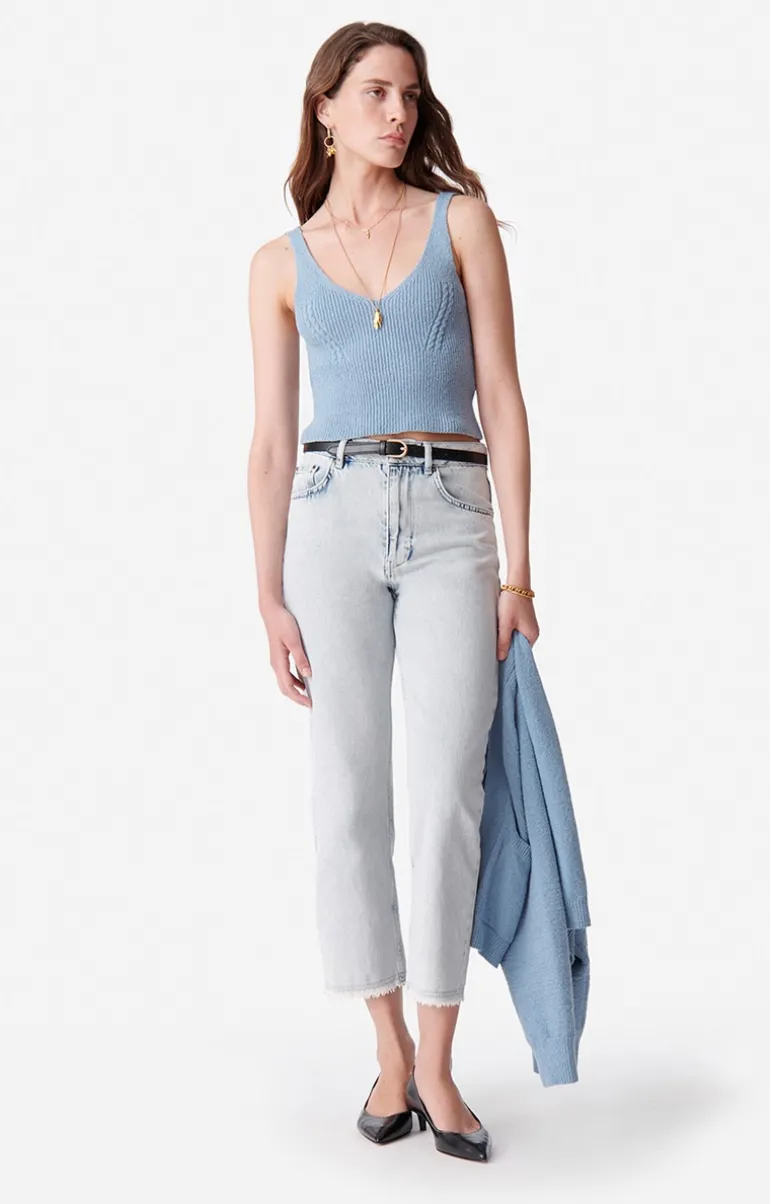 Vanessa Bruno Chemises & Tops^Top Brasilia En Coton Mélangé