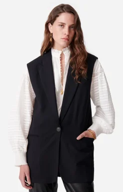 Vanessa Bruno Manteaux & Vestes^Veste Christen En Laine Mélangée